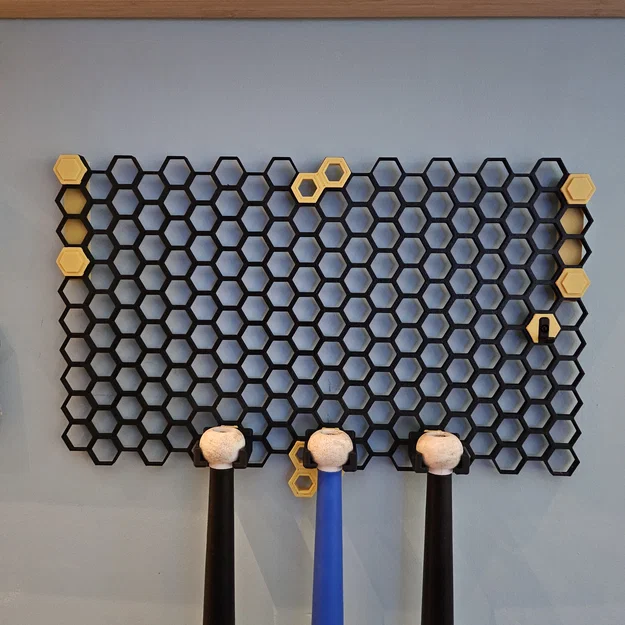 Ngàm gắn Honeycomb Storage Wall không cần khoan tường bằng 3M - Image 1