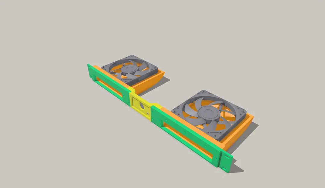 True 1U Rack Fan Cooler (V4) – Bộ làm mát quạt cho rack 1U - Image 1