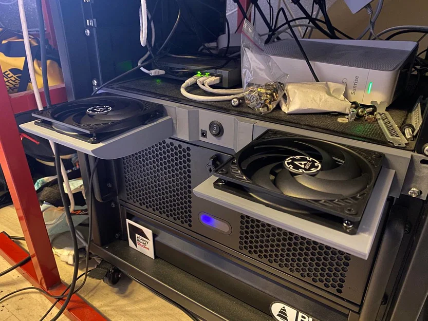 True 1U Rack Fan Cooler (V4) – Bộ làm mát quạt cho rack 1U - Image 10