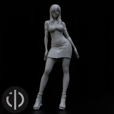 Mô hình Figure Looking Good 02 - Tượng trang trí 3D tinh xảo