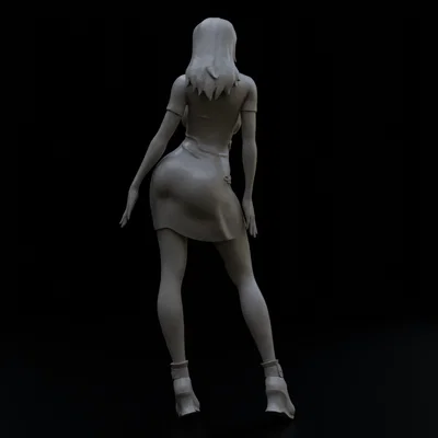 Mô hình Figure Looking Good 02 - Tượng trang trí 3D tinh xảo