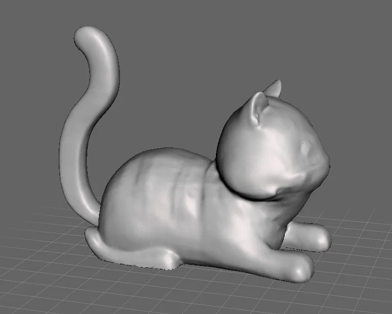 Mô hình chú mèo 3D dễ thương trang trí bàn làm việc - Image 1