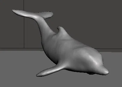 Mô hình chú cá heo (Dolphin) 3D tinh tế trang trí đẹp mắt - Image 2
