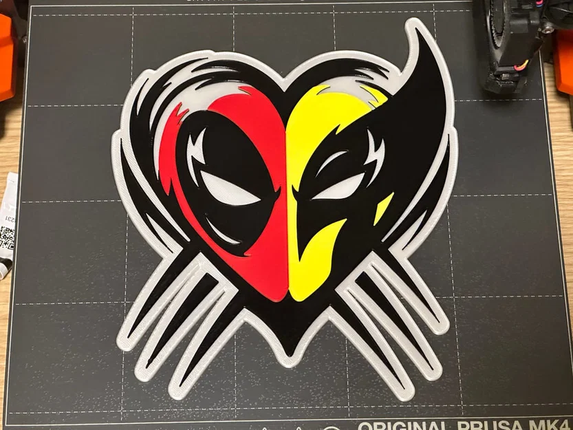 Deadpool Wolverine Heart (Trái tim Deadpool & Wolverine) - Image 2