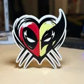 Deadpool Wolverine Heart (Trái tim Deadpool & Wolverine) - Thumbnail 3