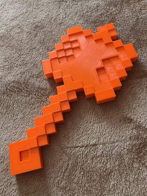Mô hình 3D Minecraft Mace - Vũ khí mạnh nhất dành cho Fan - Image 3