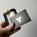 Hexagons - Con lăn dập nổi danh thiếp (Business Card Embosser Roller) - Thumbnail 1