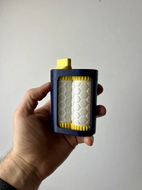 Hexagons - Con lăn dập nổi danh thiếp (Business Card Embosser Roller) - Image 2