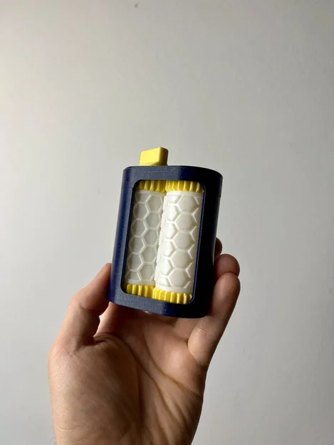 Hexagons - Con lăn dập nổi danh thiếp (Business Card Embosser Roller) - Image 4