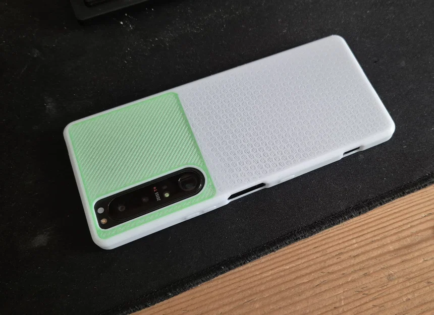 Ốp TPU & CAD Model cho Sony Xperia 1-III (Sony Xperia 1-III TPU Case & CAD Model) - Image 1