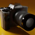 Mẫu 3D Chi Tiết Sony A7 Kèm Ống Kính (Sony A7 Camera with Lens) - Thumbnail 3