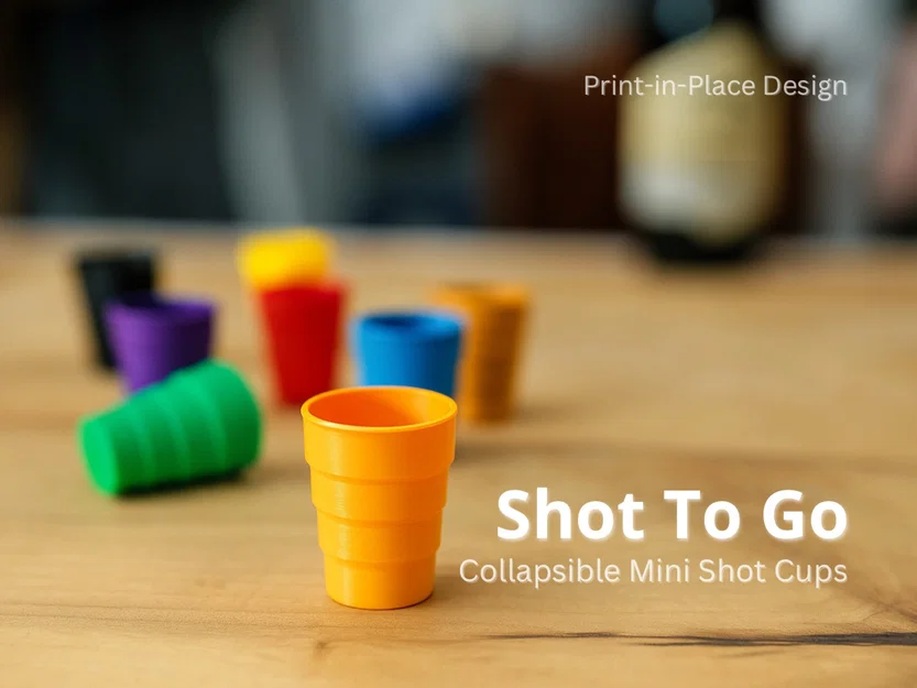Shot to Go – Ly Shot Xếp Chồng Di Động | Đồ Chơi Tiệc - Image 1