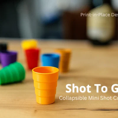 Shot to Go – Ly Shot Xếp Chồng Di Động | Đồ Chơi Tiệc