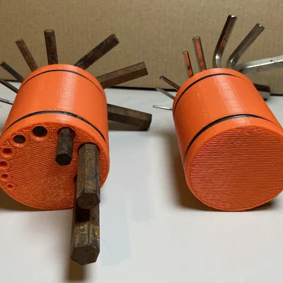 Khay giữ lục giác cao hơn – Allen Wrench/Hex Key Holder cải tiến