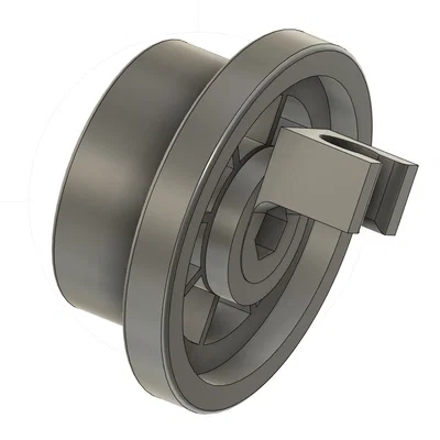 Bánh xe thay thế khay máy rửa bát Bosch và Siemens in 3D