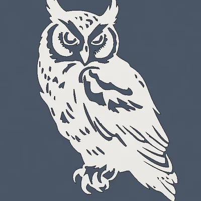 Hình bóng cú mèo 3D (Owl Silhouette) - Giải pháp ngăn chim đâm vào kính