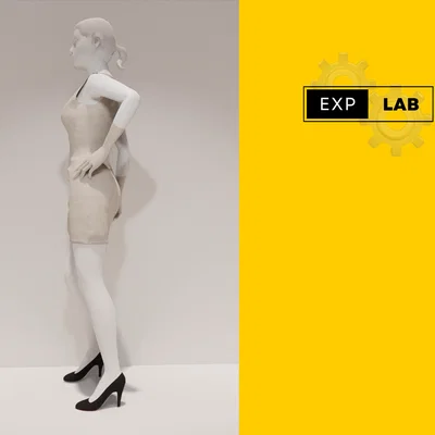 Mô hình 3D Ma-nơ-canh Nữ cho Kiến trúc và Trưng bày