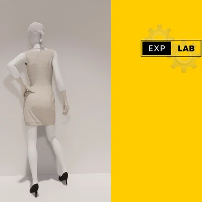 Mô hình 3D Ma-nơ-canh Nữ cho Kiến trúc và Trưng bày