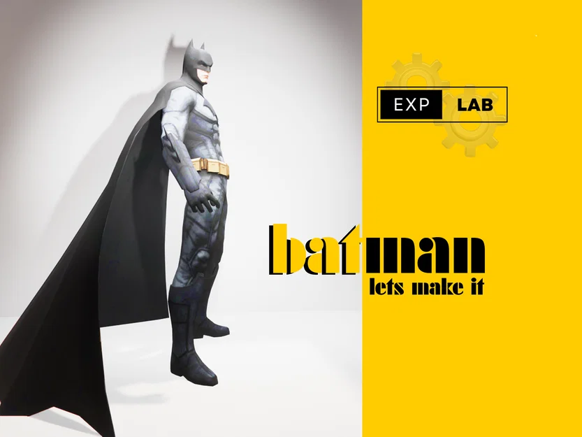 Mô hình Batman 3D chi tiết cho người hâm mộ siêu anh hùng - Image 2