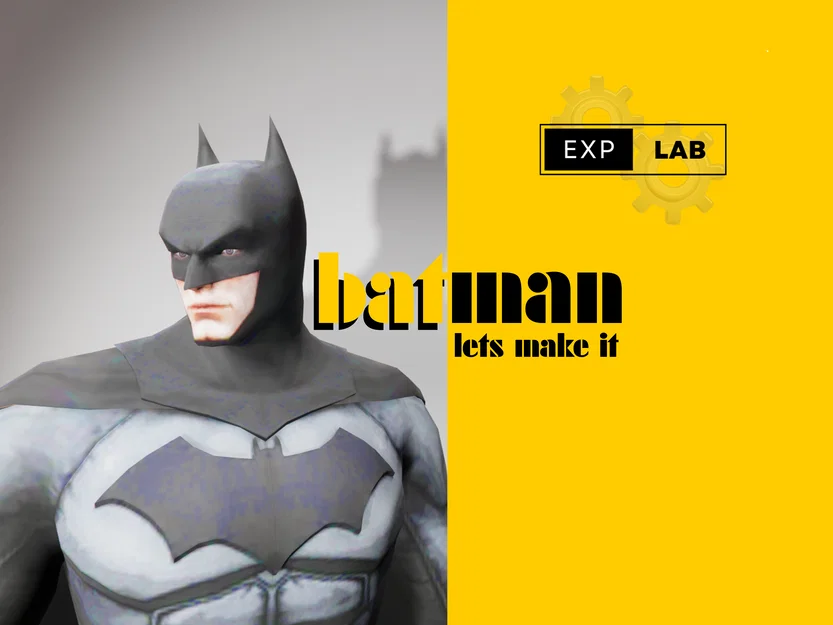 Mô hình Batman 3D chi tiết cho người hâm mộ siêu anh hùng - Image 4