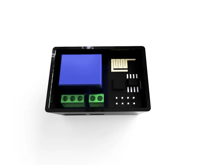 Case relay ESP-01S snap-fit (Snap-fit ESP-01S Relay Case) - Image 4