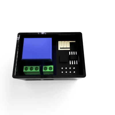 Case relay ESP-01S snap-fit (Snap-fit ESP-01S Relay Case)