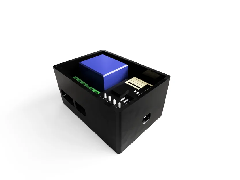 Case relay ESP-01S snap-fit (Snap-fit ESP-01S Relay Case) - Image 6