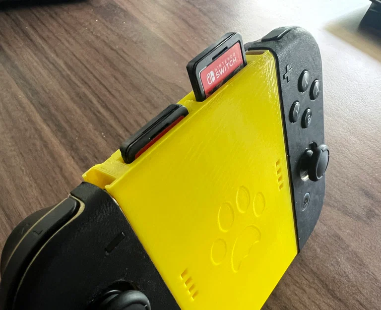 Tay cầm Joy-Con (Joycon Grip) nhiều kích thước, có khe đựng thẻ game - Image 2