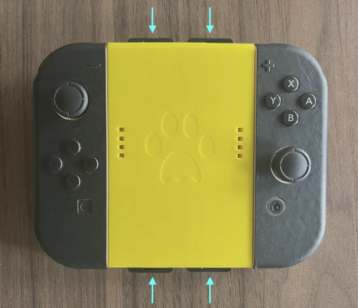 Tay cầm Joy-Con (Joycon Grip) nhiều kích thước, có khe đựng thẻ game - Image 3