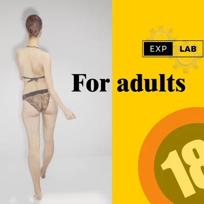Mô hình nhân vật nữ 3D (Bikini Girl Figur) dành cho kiến trúc sư