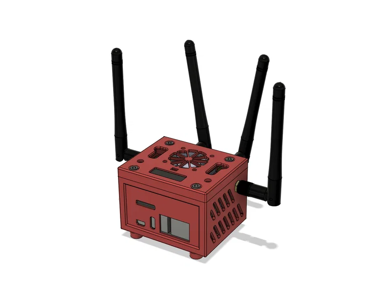 Orange Pi Zero 3 kèm 4G/LTE HAT (OpenWRT) – Router du lịch mini - Image 1