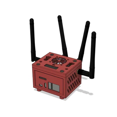 Orange Pi Zero 3 kèm 4G/LTE HAT (OpenWRT) – Router du lịch mini