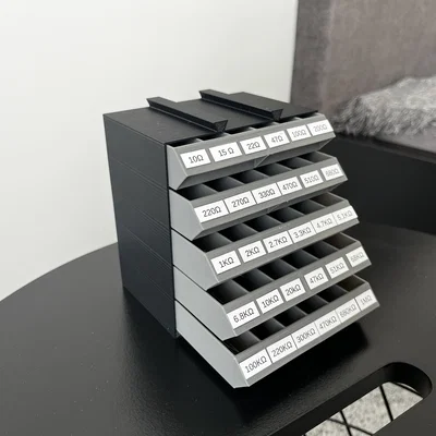 Hộp lưu trữ điện trở (Resistor storage) - Parametric
