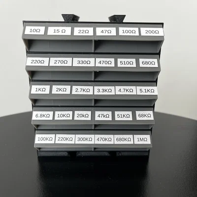 Hộp lưu trữ điện trở (Resistor storage) - Parametric