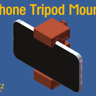 Ngàm gắn điện thoại lên tripod (Phone Tripod Mount)