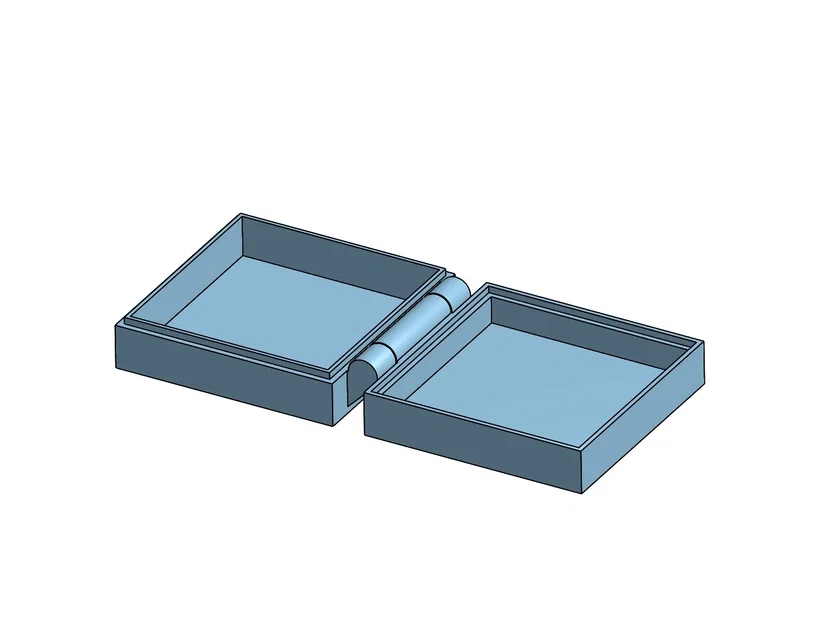 Hộp đựng Print-in-place nhỏ gọn: Mô hình test bản lề hiệu quả - Image 1