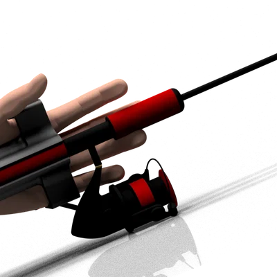 HandClip Rod Fishing – Kẹp cầm cần câu in 3D