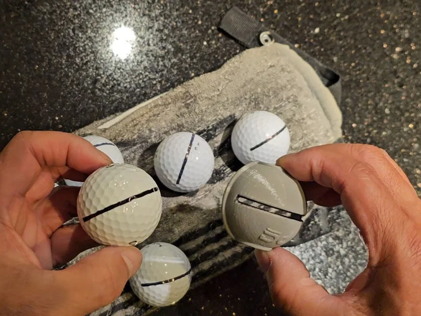 Dụng Cụ Kẻ Vạch Bóng Golf (Golf Ball Line Marker) - Image 4