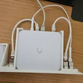Khay gắn Rack 1U cho Unifi Cloud Gateway Ultra (UCG-Ultra) kèm khe Keystone - Thumbnail 3