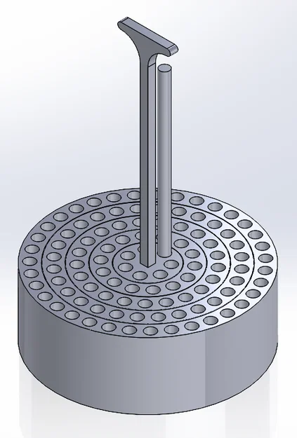 Giá đựng bút chì màu dạng telescoping (Telescoping Colored Pencil Holder) - Image 1