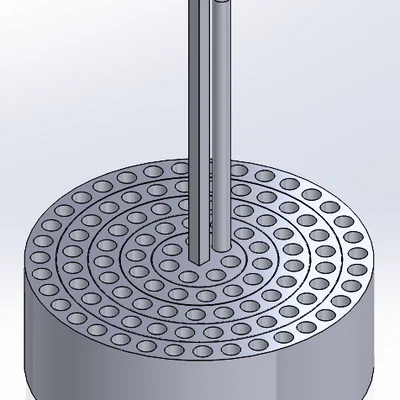 Giá đựng bút chì màu dạng telescoping (Telescoping Colored Pencil Holder)