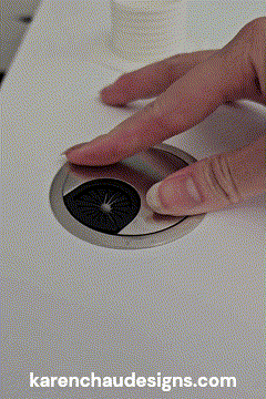 Grommet bàn làm việc: vừa trang trí vừa tiện dụng