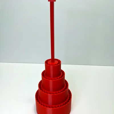 Giá đựng bút chì telescoping cho 110 hoặc 75 cây