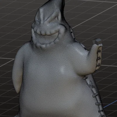 Mô hình 3D Oogie Boogie từ phim Nightmare Before Christmas