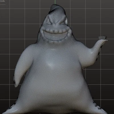 Mô hình 3D Oogie Boogie từ phim Nightmare Before Christmas