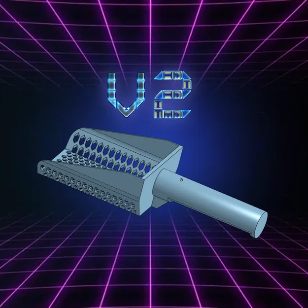 Muỗng Xúc Cát Mèo Lỗ Lục Giác (Hexagonal Cat Litter Scoop) - Image 1