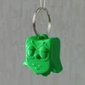 Móc khóa chim cú Duo (Duolingo bird) 3D in siêu dễ thương - Thumbnail 1