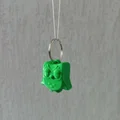 Móc khóa chim cú Duo (Duolingo bird) 3D in siêu dễ thương - Thumbnail 2