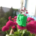 Móc khóa chim cú Duo (Duolingo bird) 3D in siêu dễ thương - Thumbnail 3