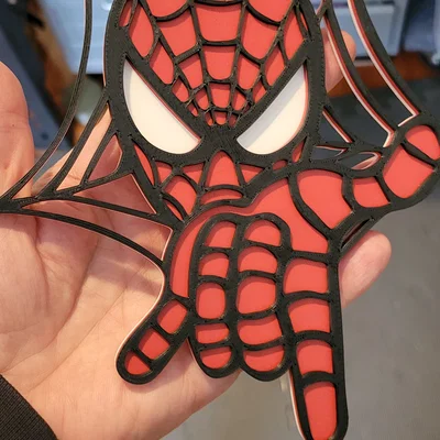 Bảng tên Spiderman cho phòng của bé